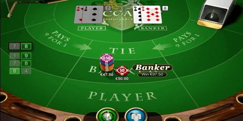 Cách thức chia bài chuẩn của Baccarat online